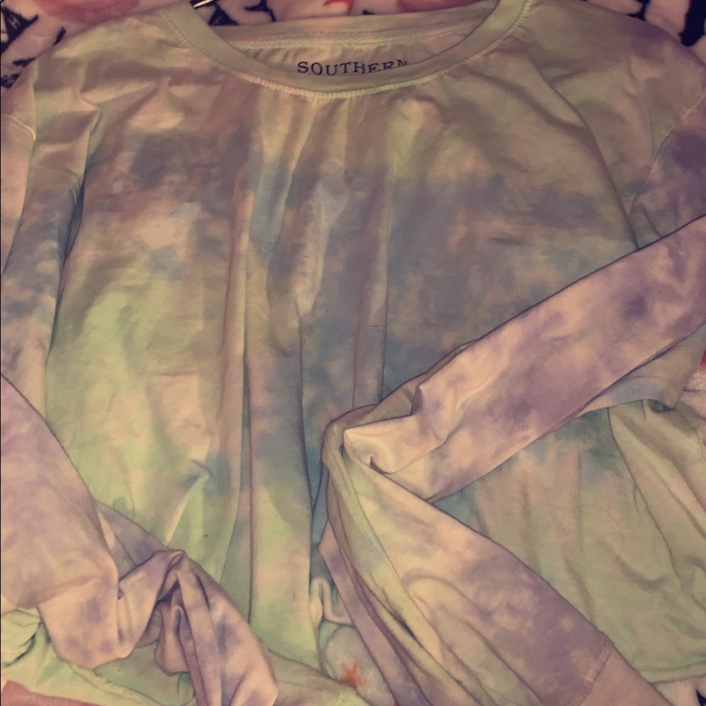 tie dye long sleeve